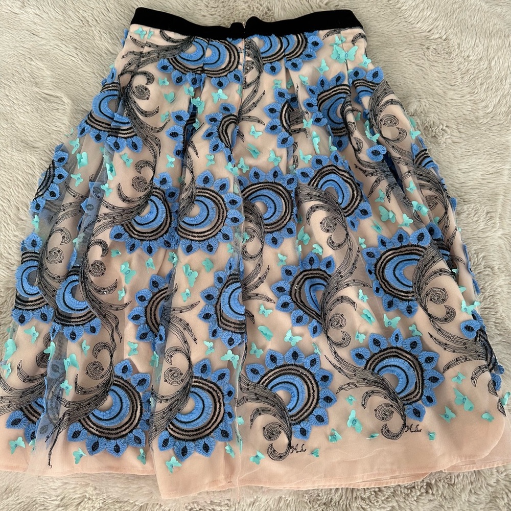 Anthropologie embellished skirt